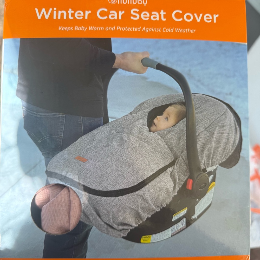 Winter Baby Car Seat Cover